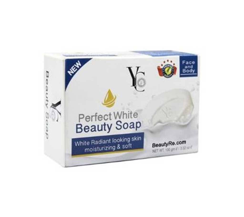 YC PERFECT WHITE BEAUTY SOAP 100g- Thailand