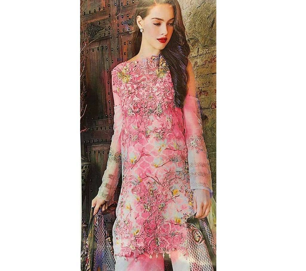 Gul Ahmed original un stitched cotton three piece 