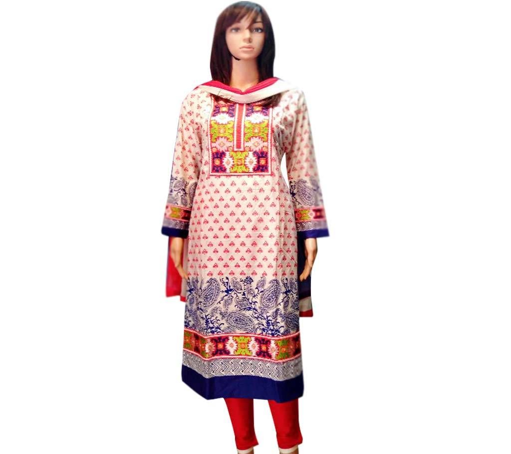 Cotton mixed Salwar Kameez-2pcs