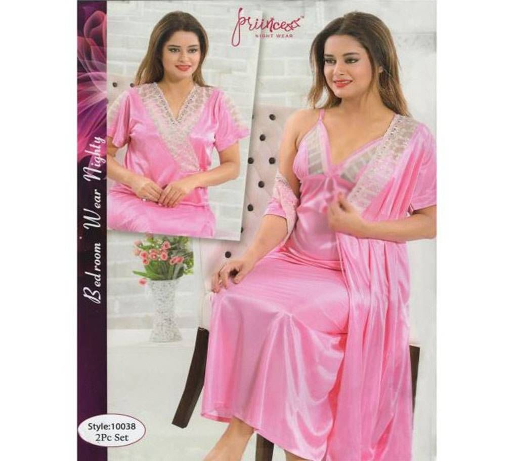 Fashionable Two Part Nighty-10038