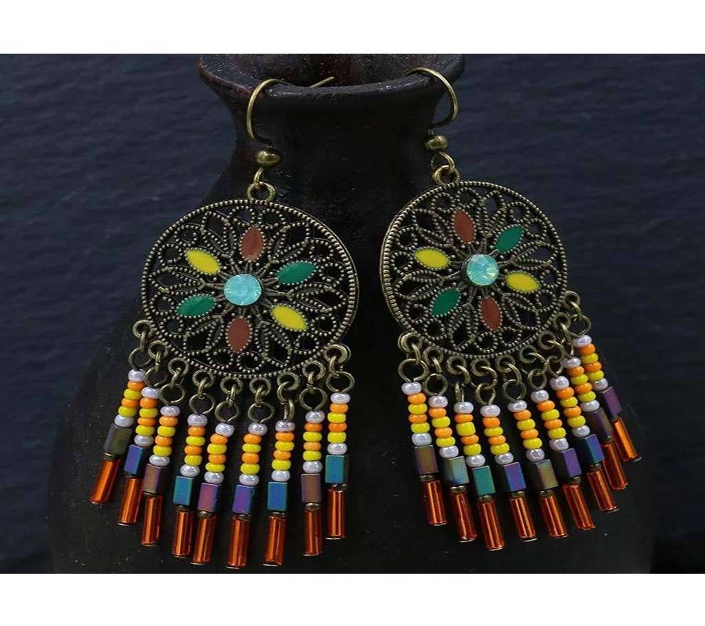 Retro Dangle Drop Earrings