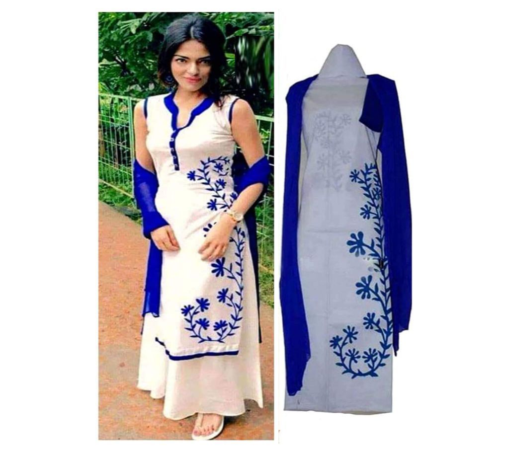 Block Print Cotton Four Piece 132