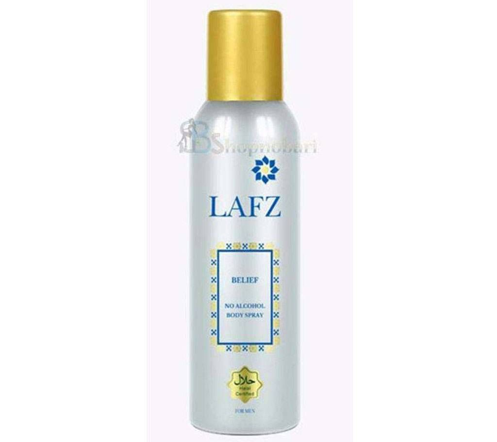 LAFZ NO ALCOHOL BODY SPRAY 150ML-Indian