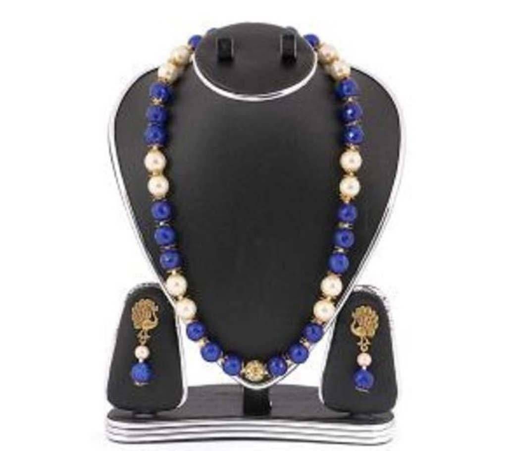 Multi Color Pearls Jewellery Set