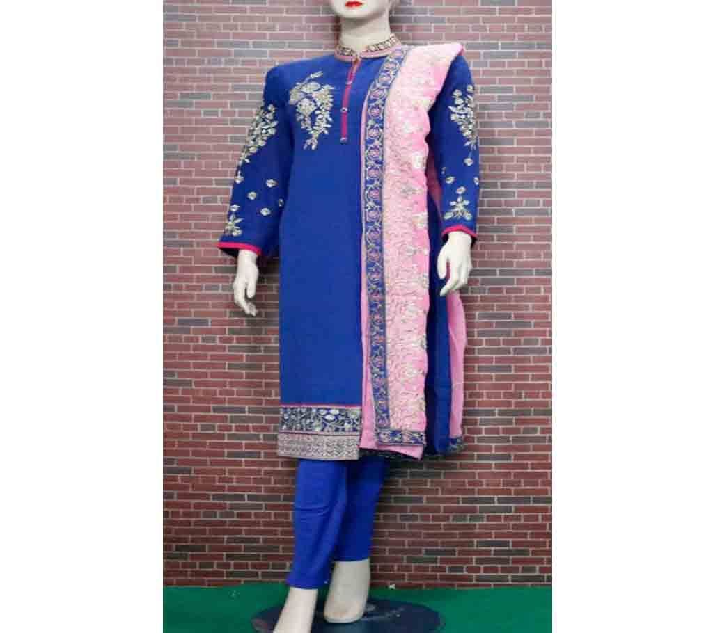 Embroidery Printed Stylish Salwar Kameez For Woman