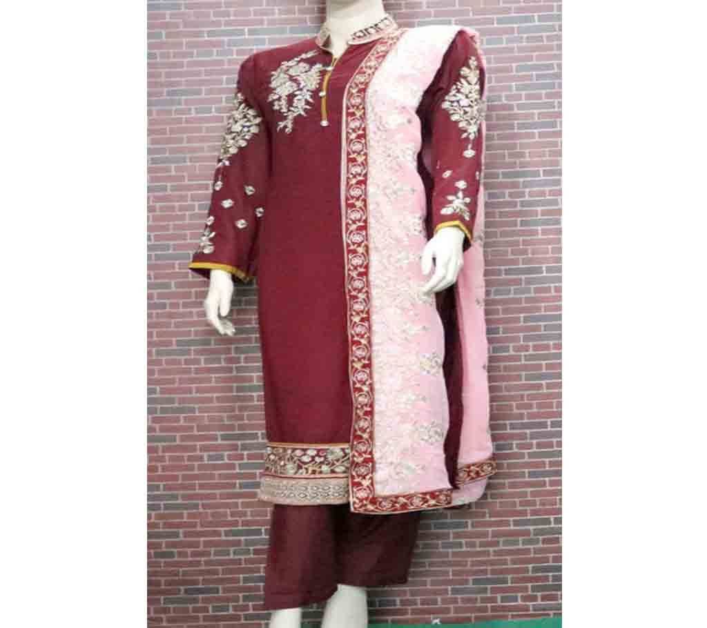 Heavy Embroidery Stylish Salwar Kameez For Woman