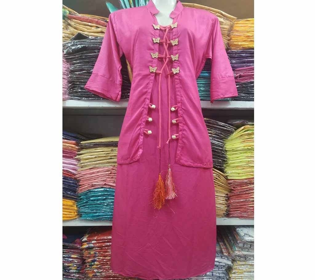 Projapoti Lilen Long Kurti