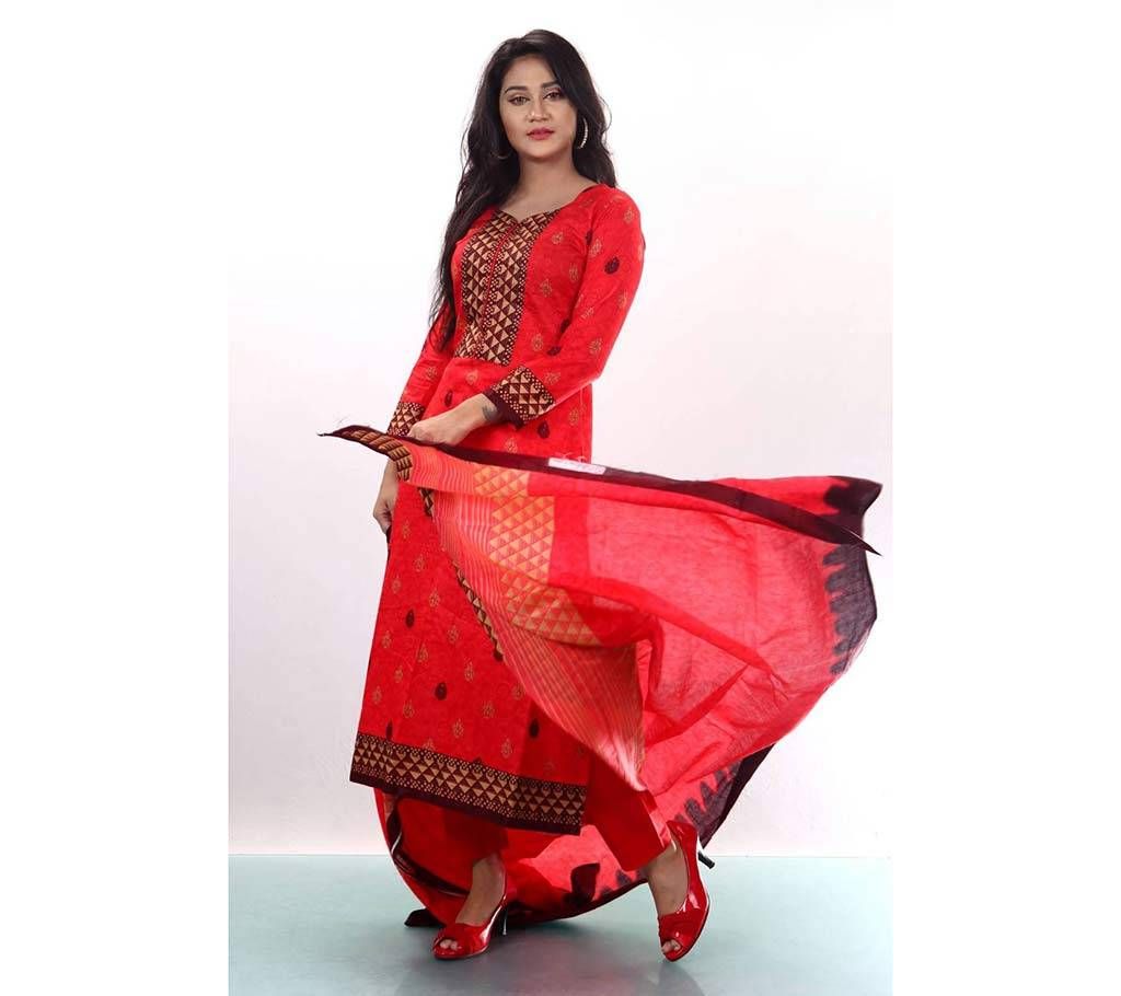Joypuri Cotton three piece 09