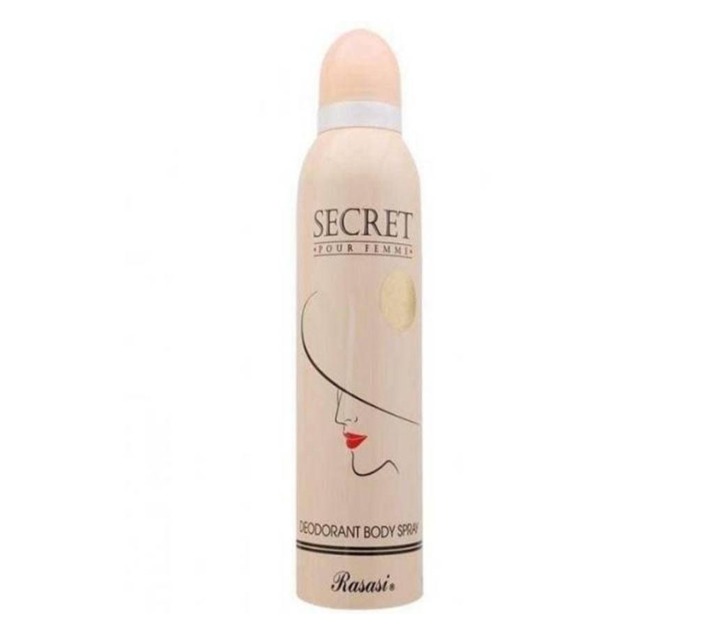 Rasasi Secret Body Spray For Women - 100ml