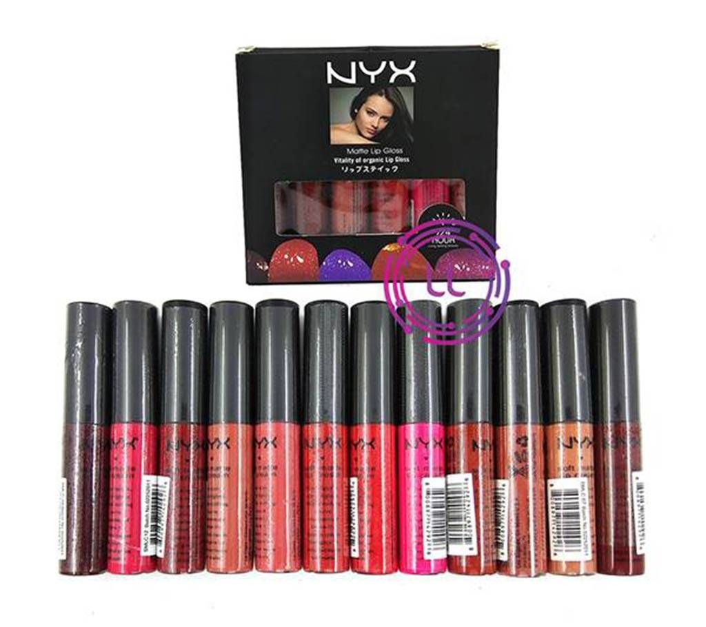 NYX 12PCS Lipstick Set