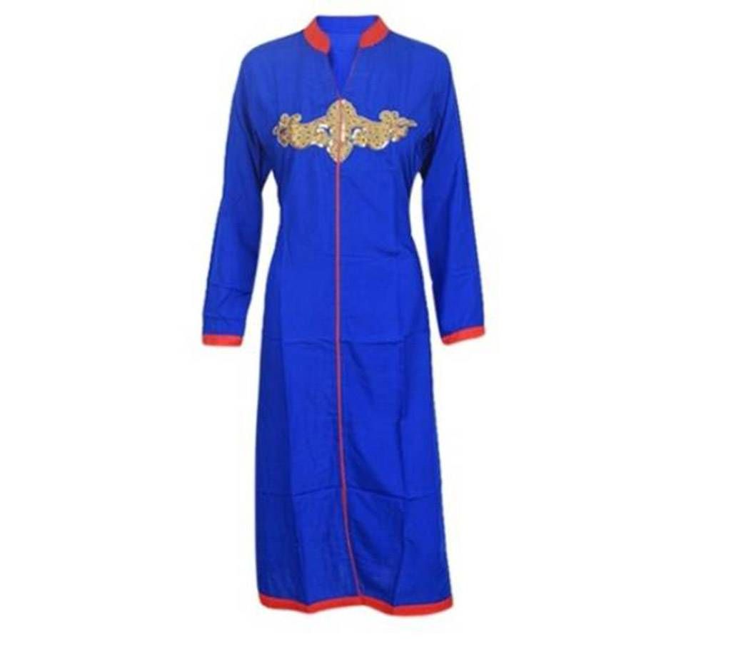 Dark Blue Lilen Kurti