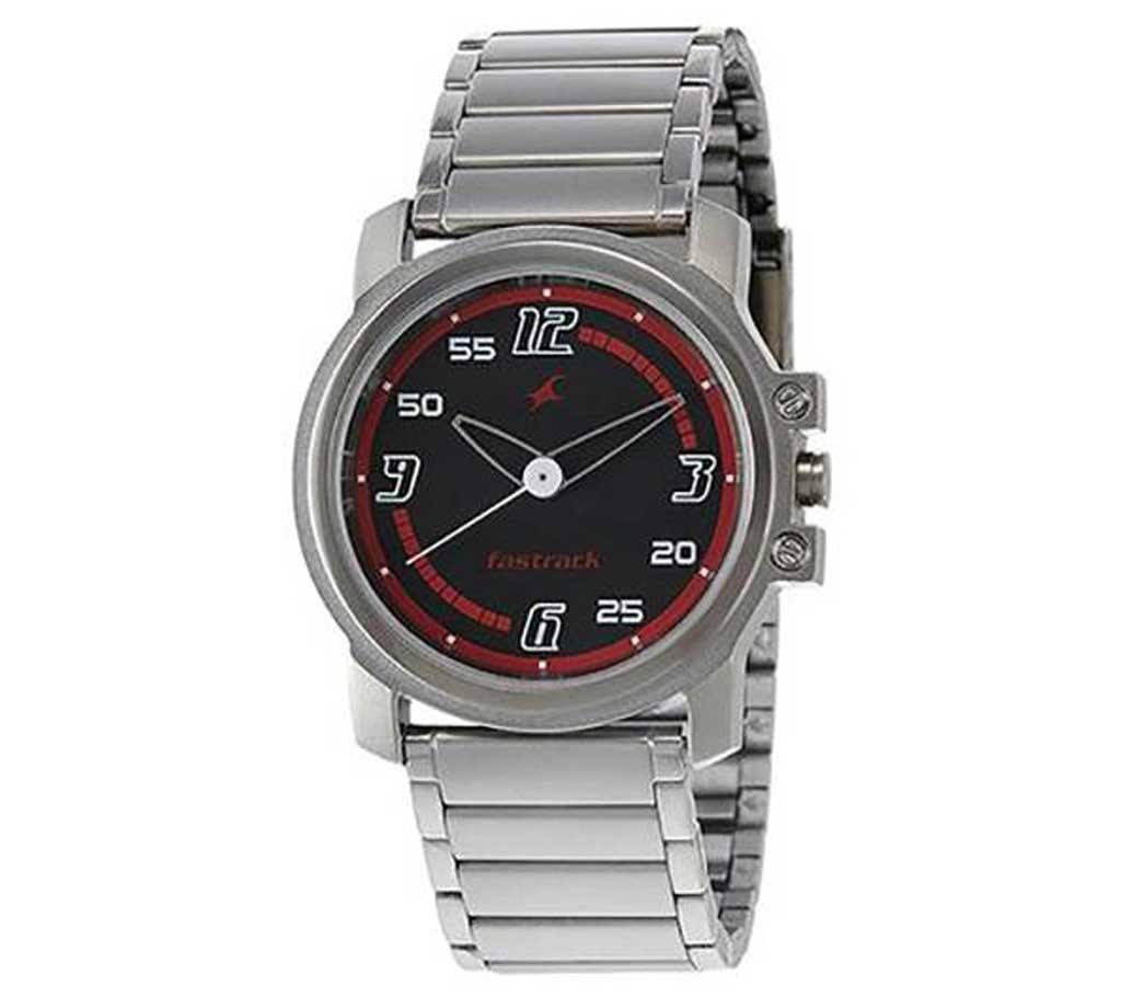 Fastrack 3039SFD - Silver Stainless Steel Watch