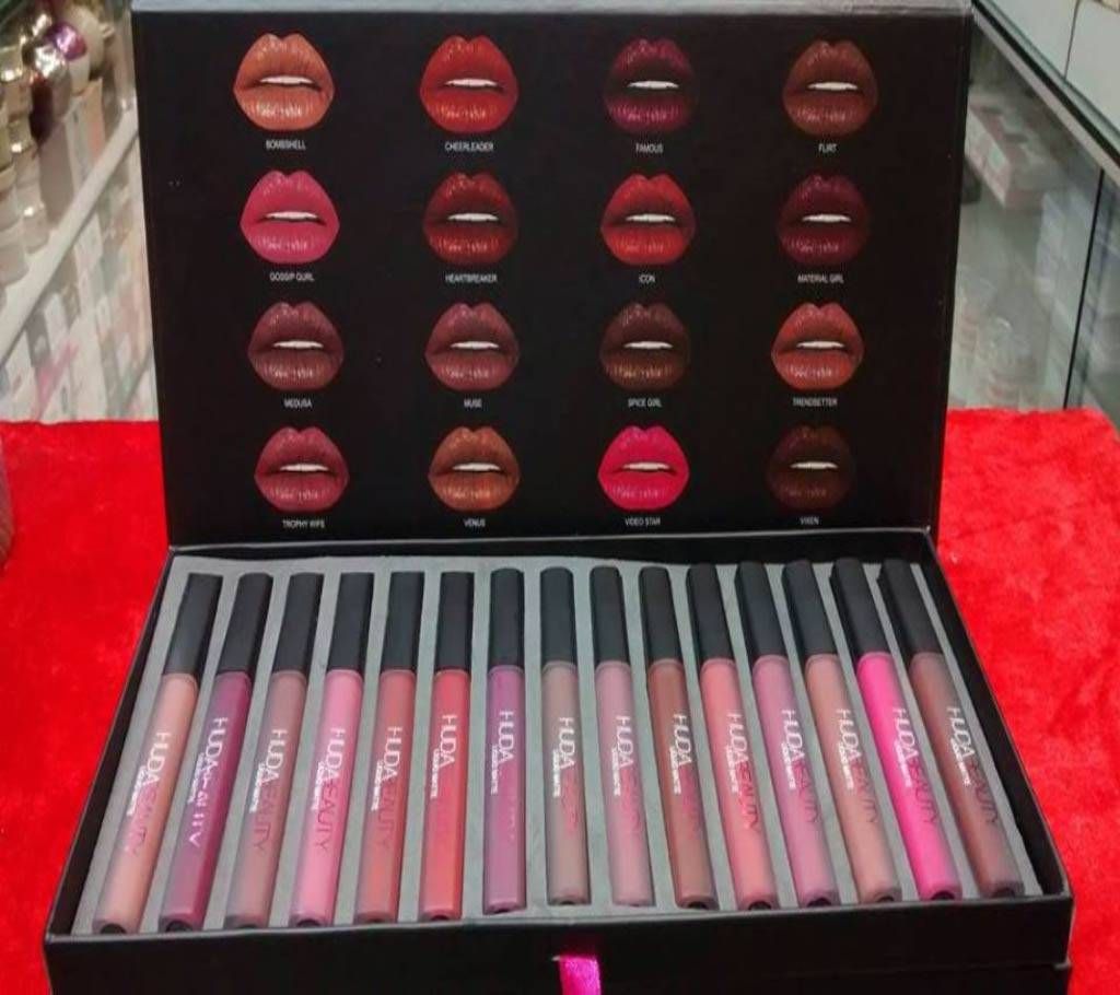 HUDABEAUTY matte liquid lipstick China 