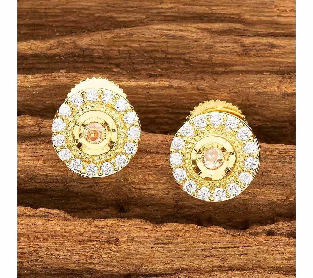 CZ TOPS WITH GOLD PLATING 57731 (by Pink Point - KJ57731)