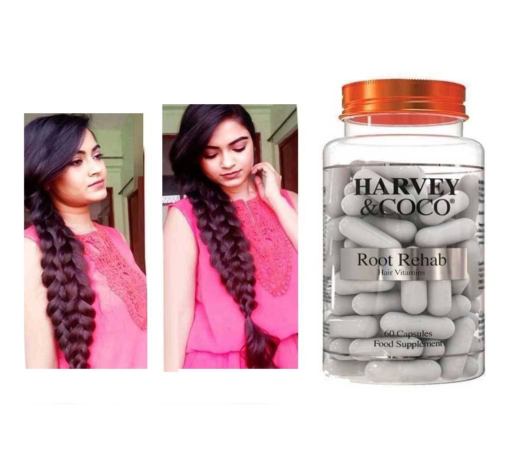Root Rehab - Natural Hair Growth Vitamins UK