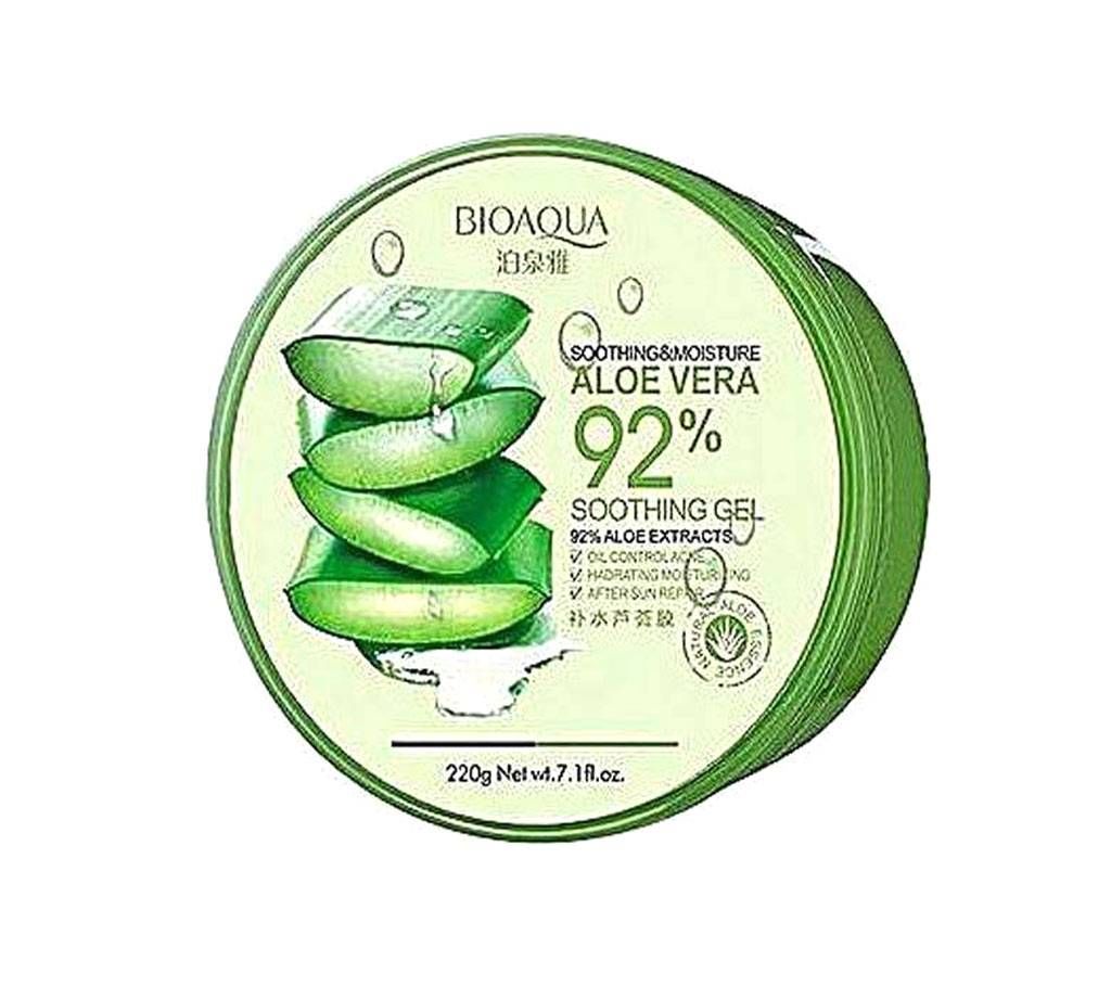 BIOAQUA Aloe Vera Gel 92% - 220 gm CHINA