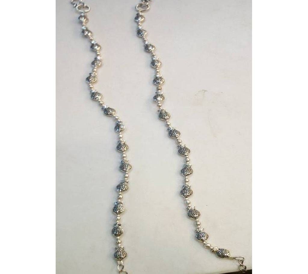 Antique Silver Simple payel
