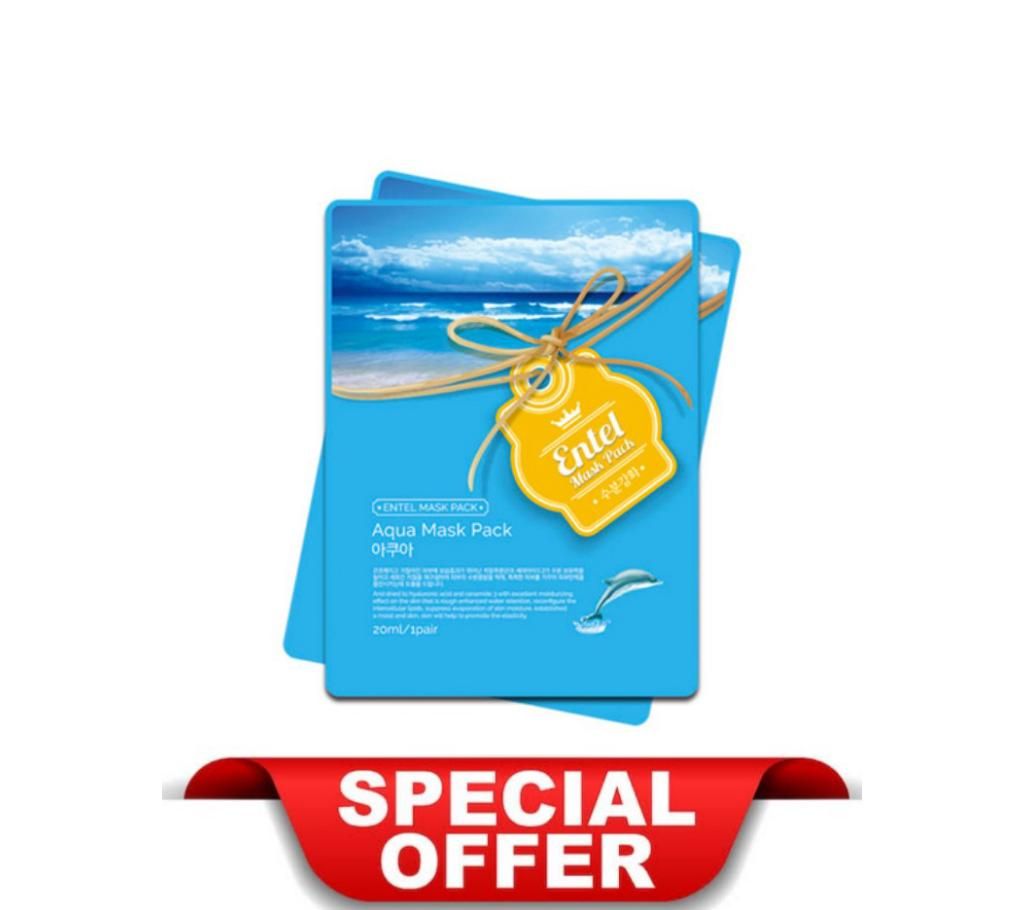 Entel Aqua Mask Pack 20ml / 1 pair