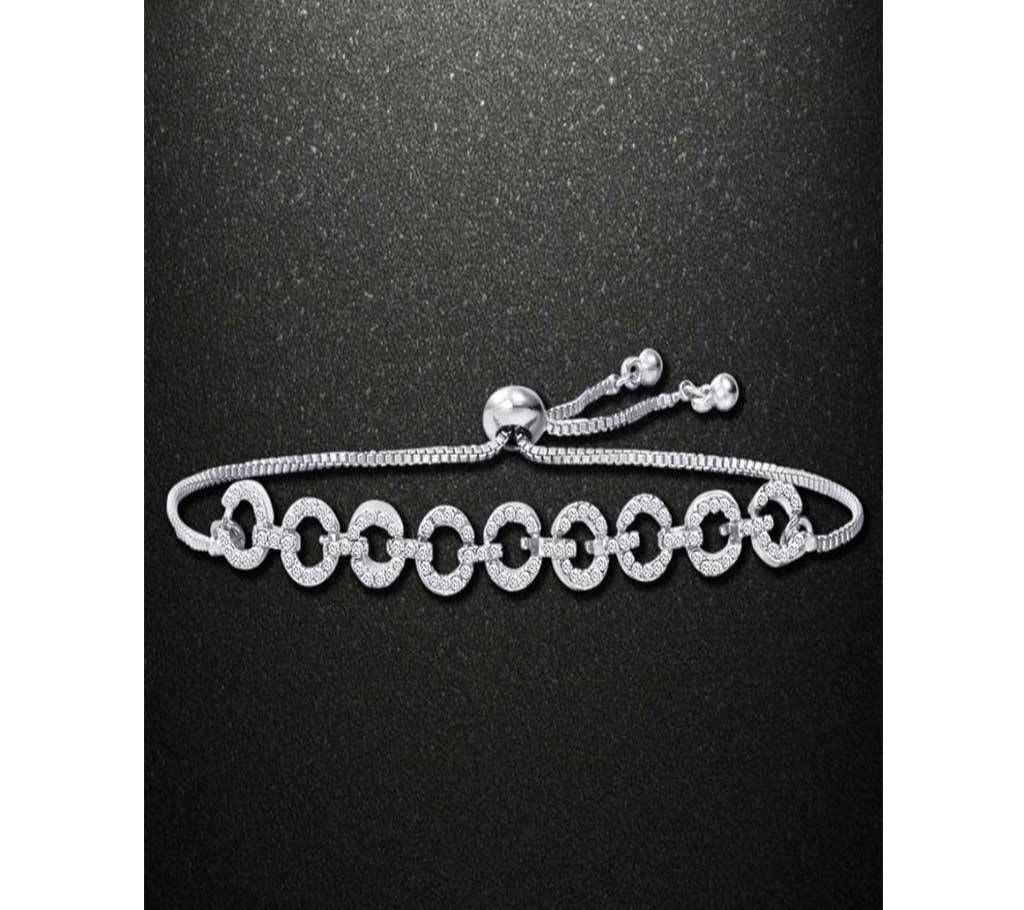 Adjustable Silver Color Bracelet