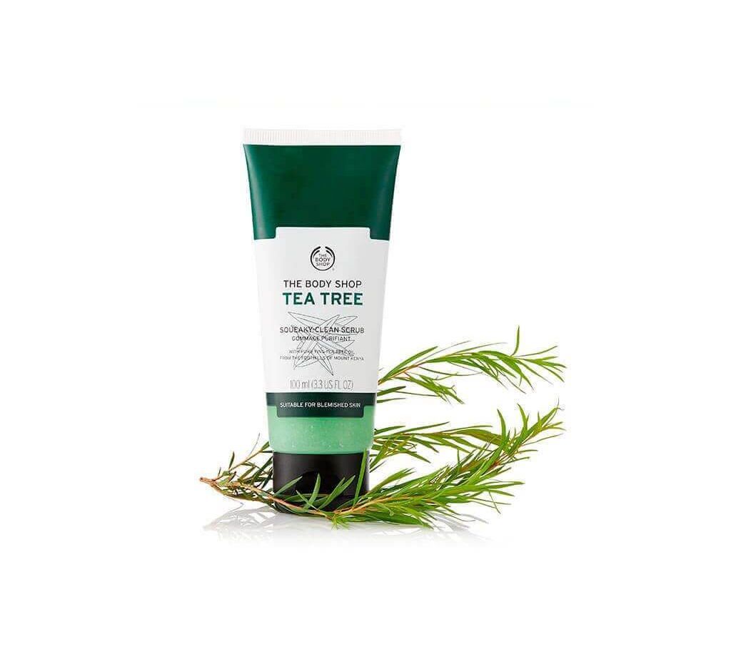 Tea tree Face wash scrub 100ml - UK 