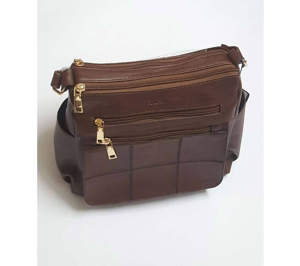 LOREN VIOLET HAND BAG Chocolate