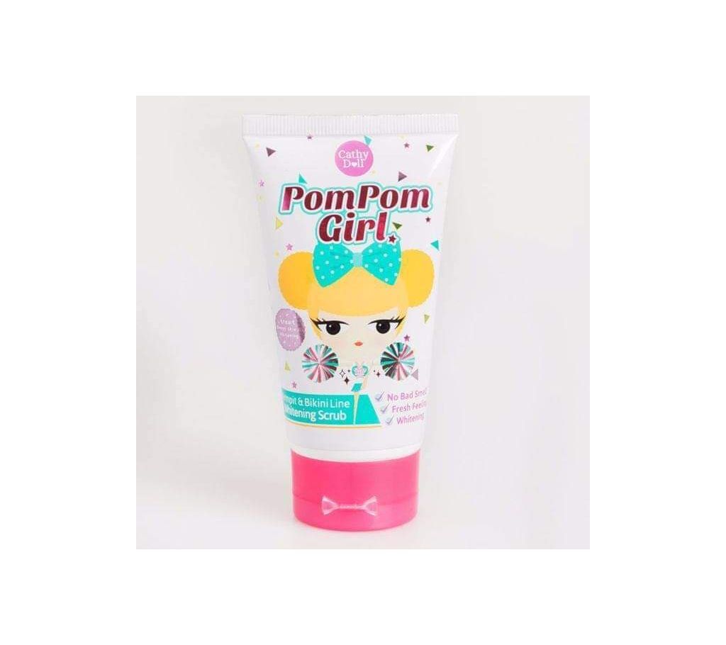 Cathy doll pom pom girl Airpit and Bikini line whitening scrub