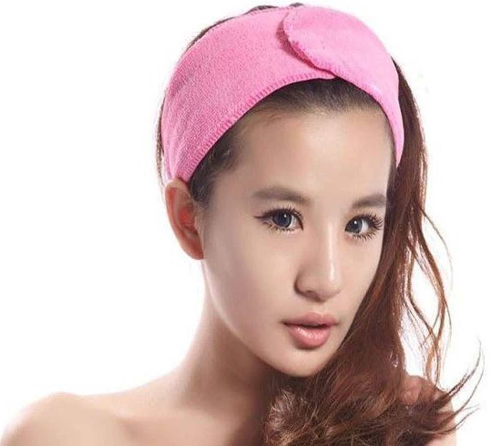 Facial Head Band - Pink