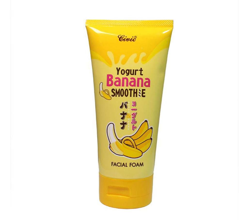 Yogurt Banana Smoothie Facial Foam-180ml-Thailand