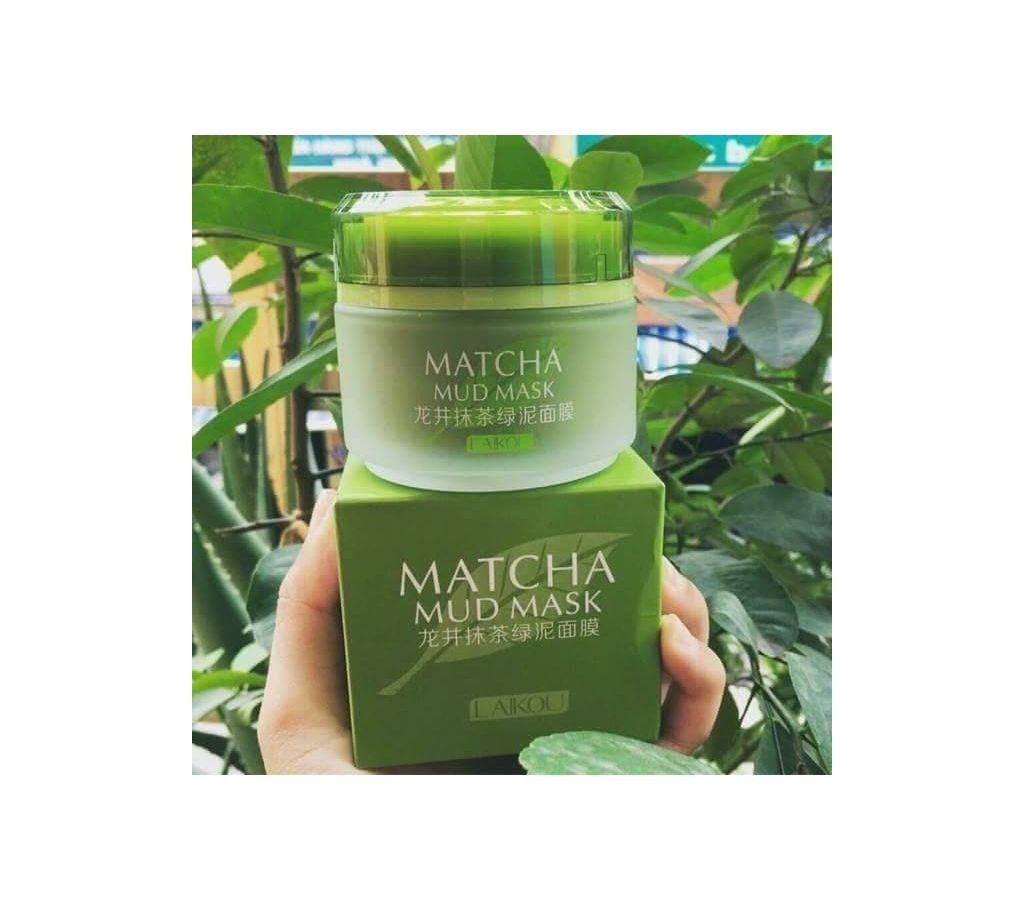 green tea face matcha mud mask 85 grm