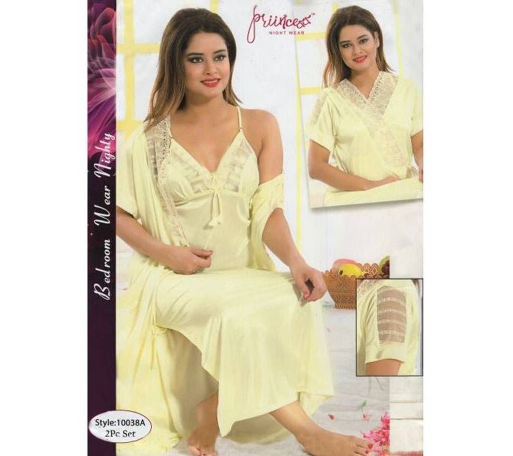 Fashionable Two Part Nighty-10038 A