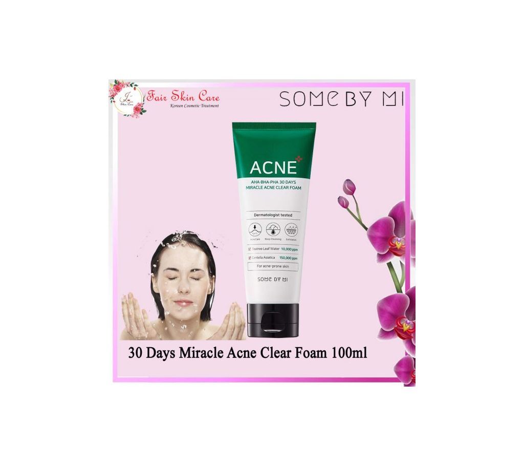 30 Days Miracle Acne Clear Foam-100ml-Korea 