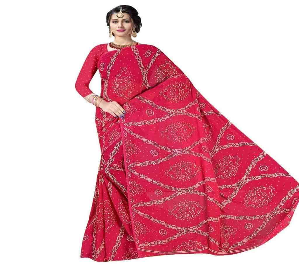 Indian Chundi Silk Saree  Cn22  Hp1 With Blouse Pcs