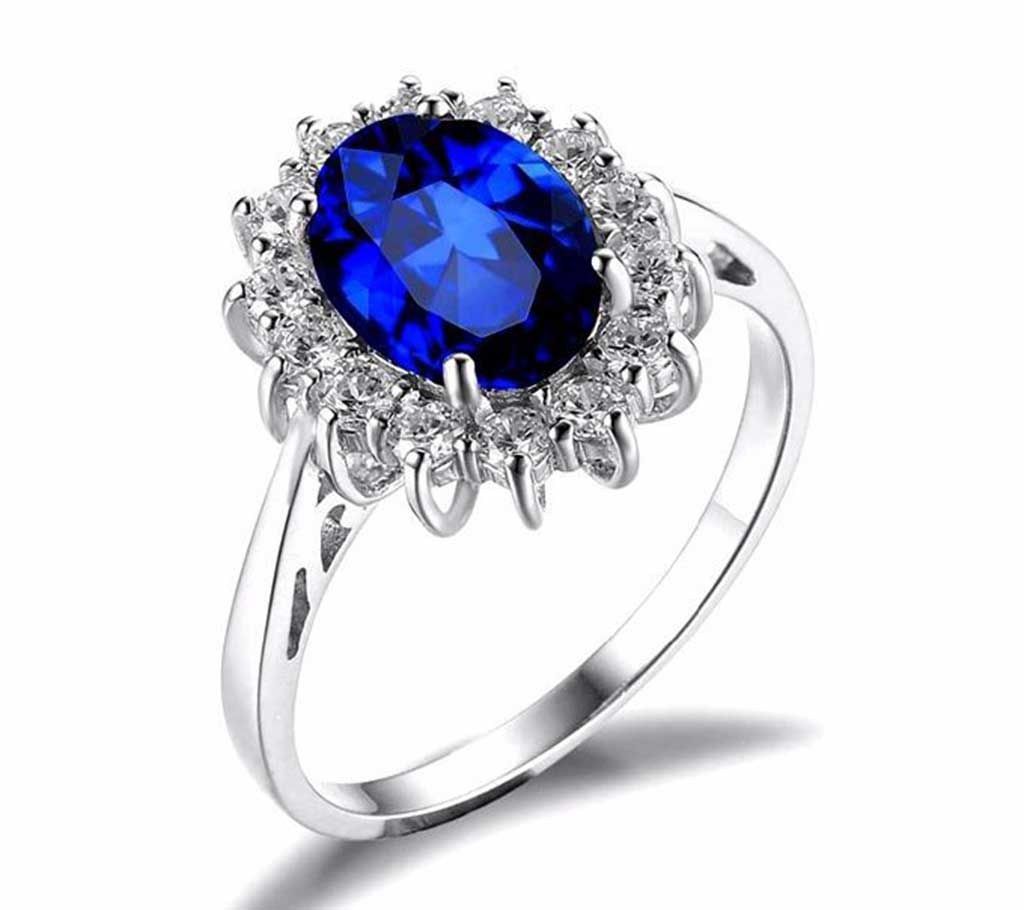 Stone Setting Alloy Finger Ring