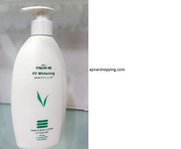 FOLLOW ME UV WHITENING LOTION - 400 ml