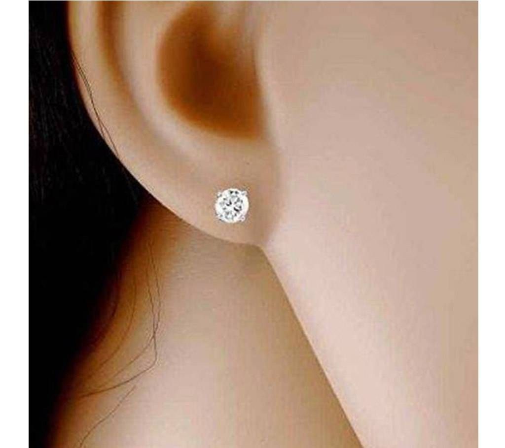 Silver Chandrika Pearls Copper Earring for Women