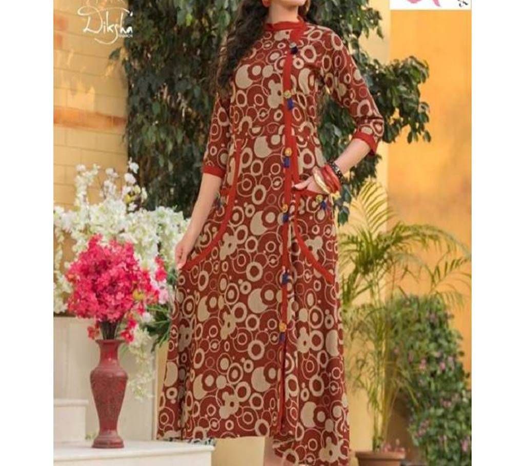 Diksha Breeza-Long Kurtis