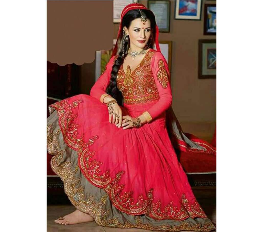 Indian Semi Stitched Georgette Frock (Copy)
