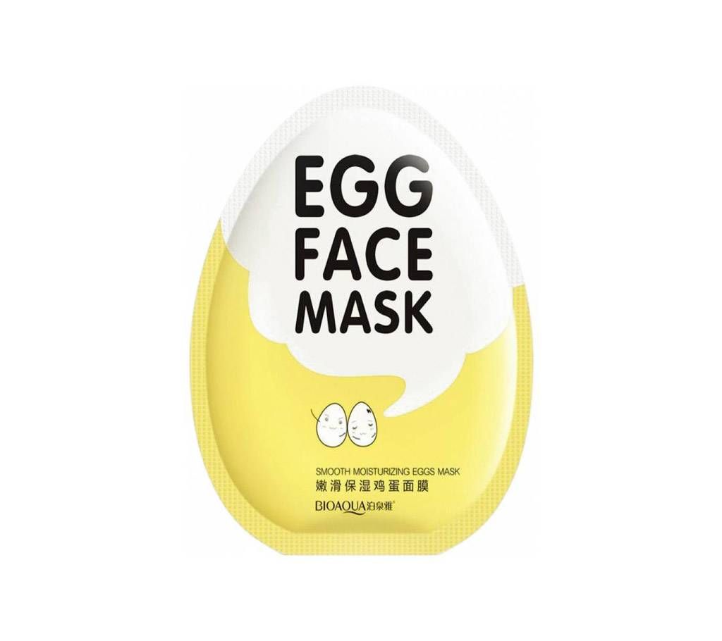 BIOAQUA Egg Face Mask Sheet 30g - China