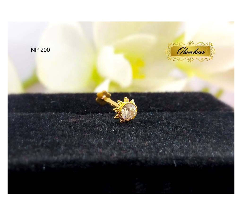 21K Gold Nose Pin