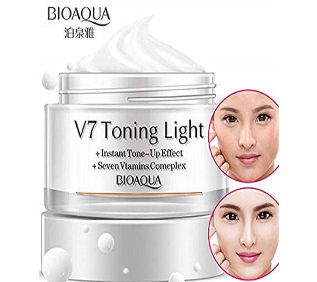 Bioaqua V7 Toning Light Cream - 50 gm