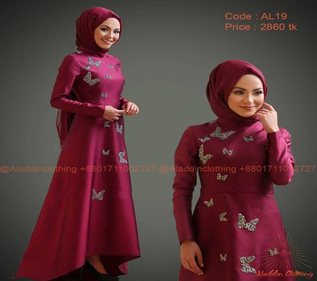 Shamusilk Fabric Abaya Muslim women wear