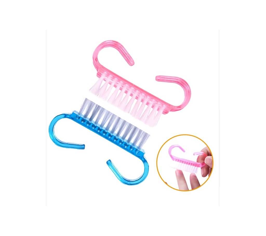 2Pcs Nail Cleaning Brush
