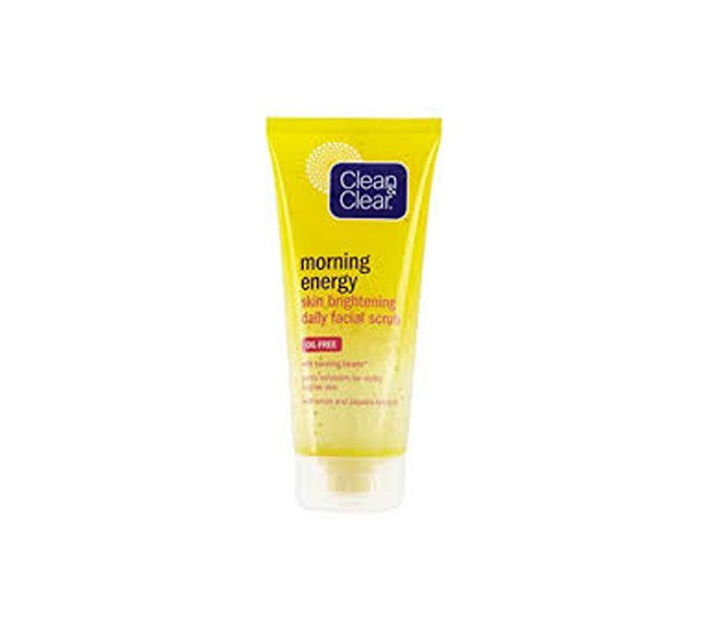 Clean & Clear Morning Energy  Facial Scrub 150ml - UK