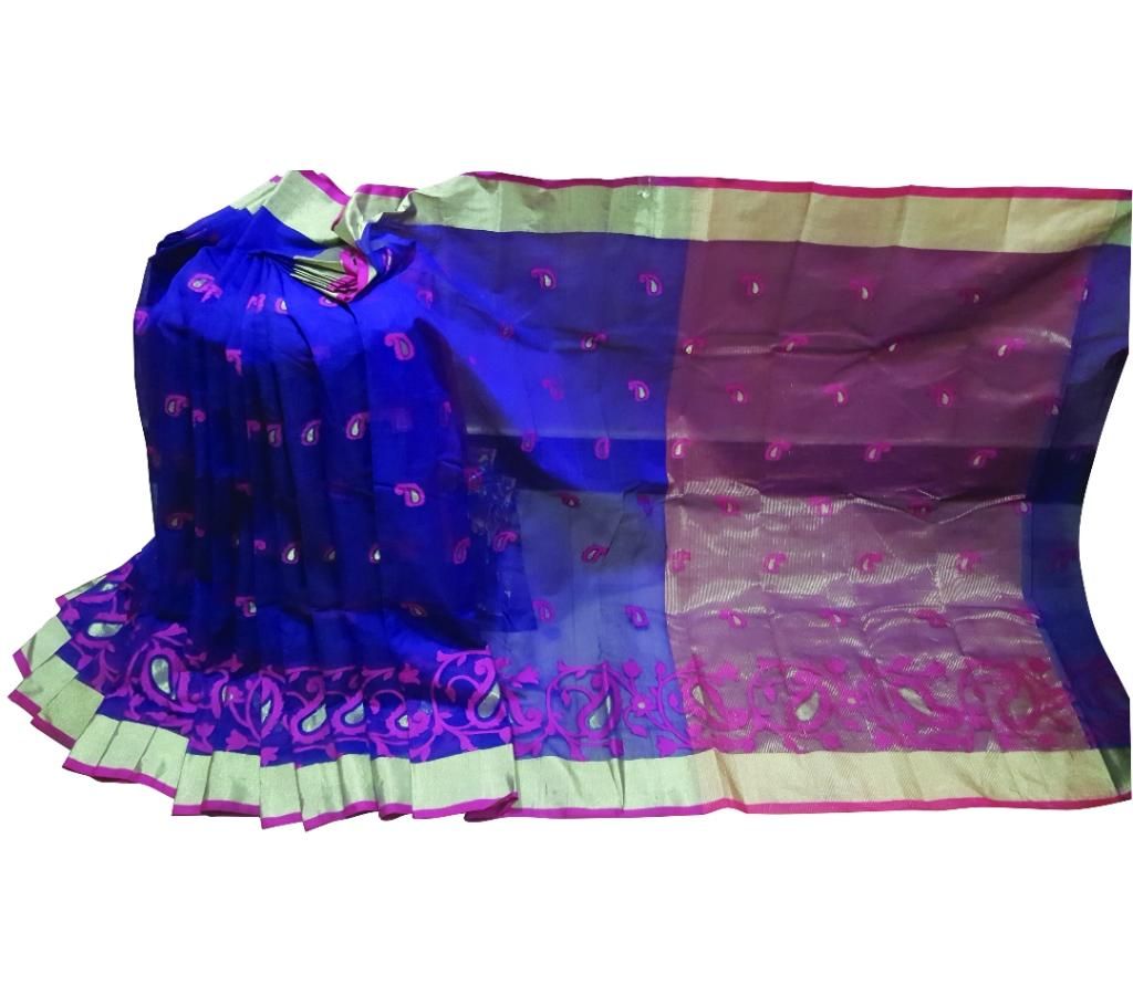 Half silk Tangail Taant Sharee