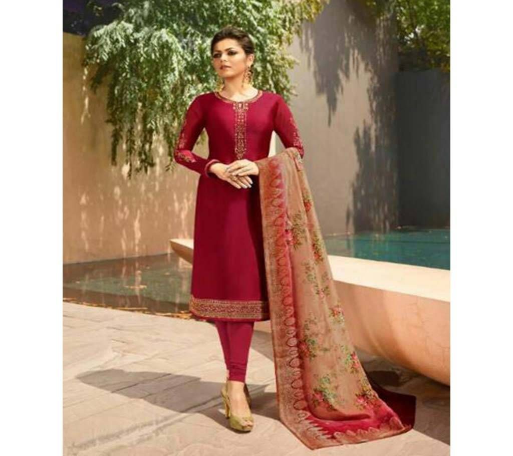 NITYA VOL 134 BY LT FABRICS 3405 Unstitched Three Piece Copy