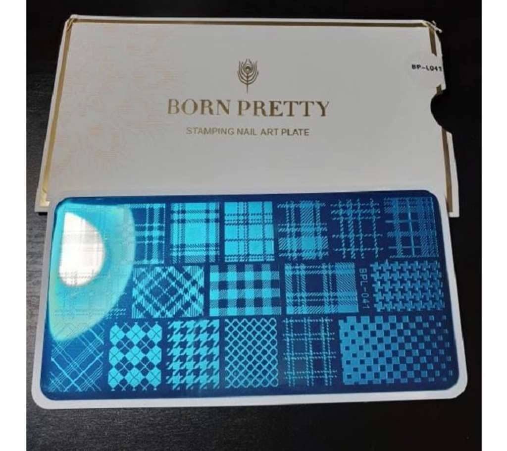 Born Pretty Stamping Plate (BP-L041) Nail Art Tool