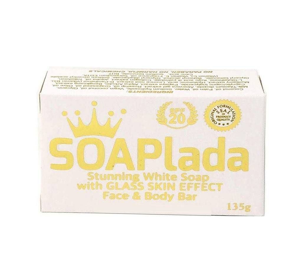 SOAPLADA GLASS SKIN WHITINING SOAP -135GM - PHILIPINE