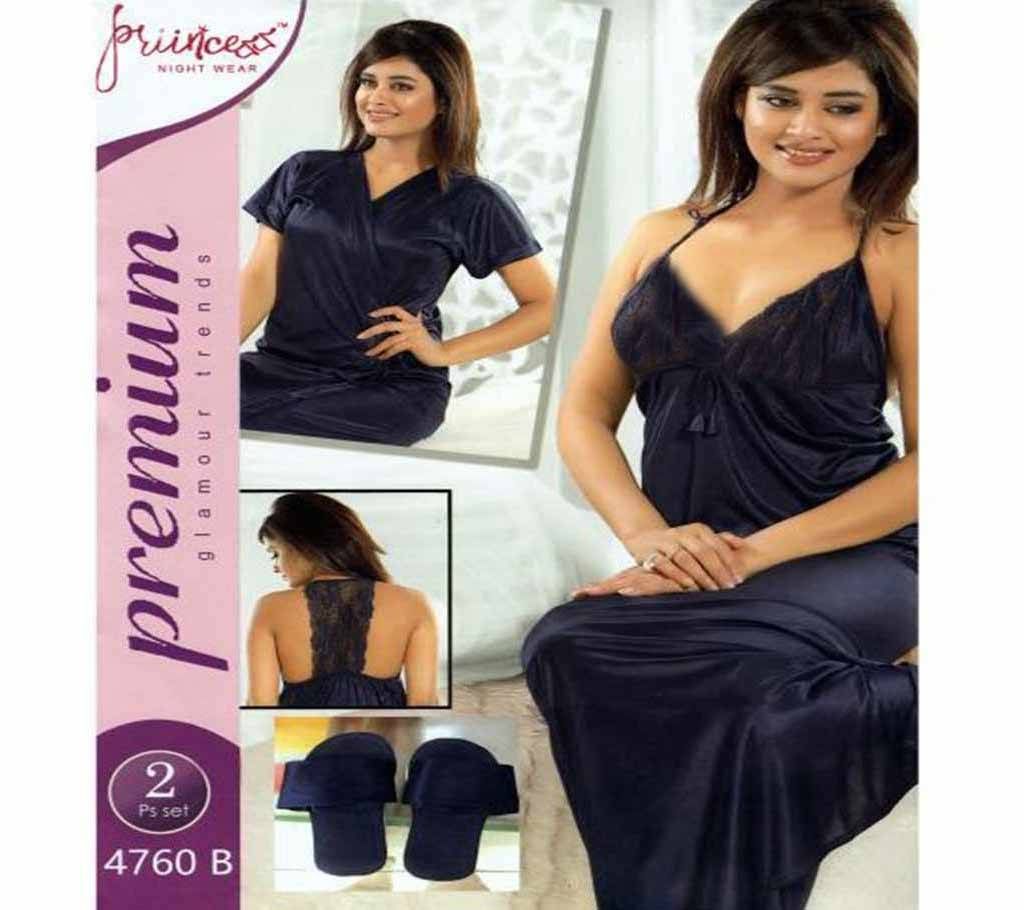 Fashionable Two Part Nighty-4760 B