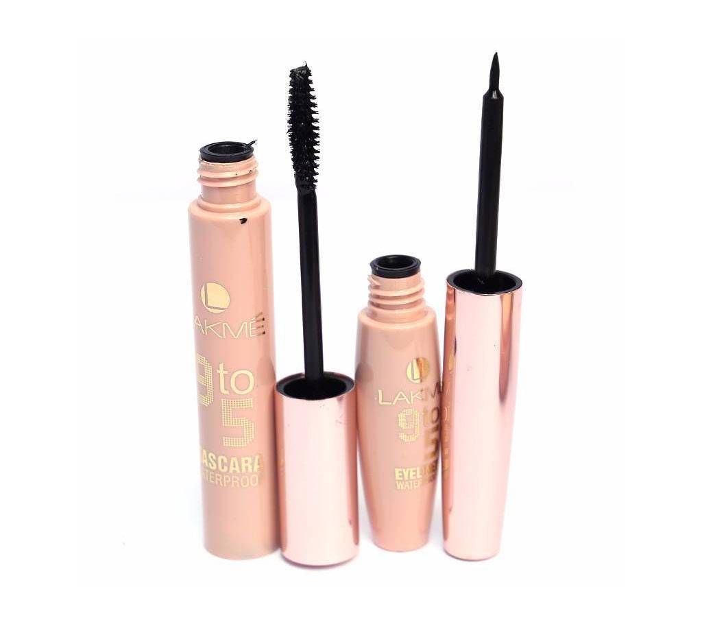 LAKME 9 TO 5 MASCARA AND EYELINER