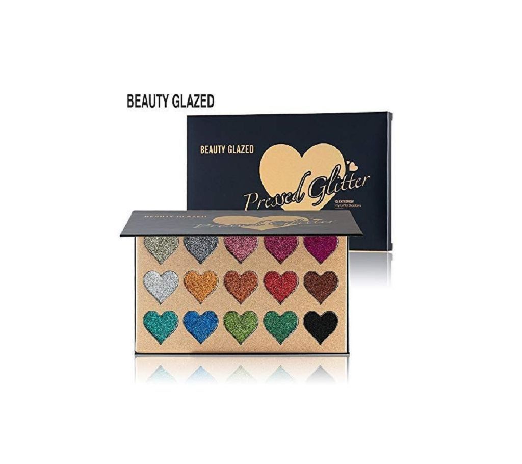 Beauty Glazed Heart Shape Glitter  Pallet-B9t4 4611 1a00-Elb2792-B9t4 4611 1a00